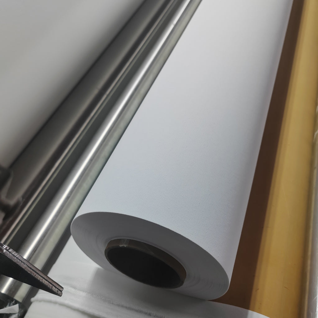 Heavy Weight 420gsm Poly-Cotton Inkjet Fabric Glossy/Matte for Eco-solvent Framed Art Printing Canvas Roll