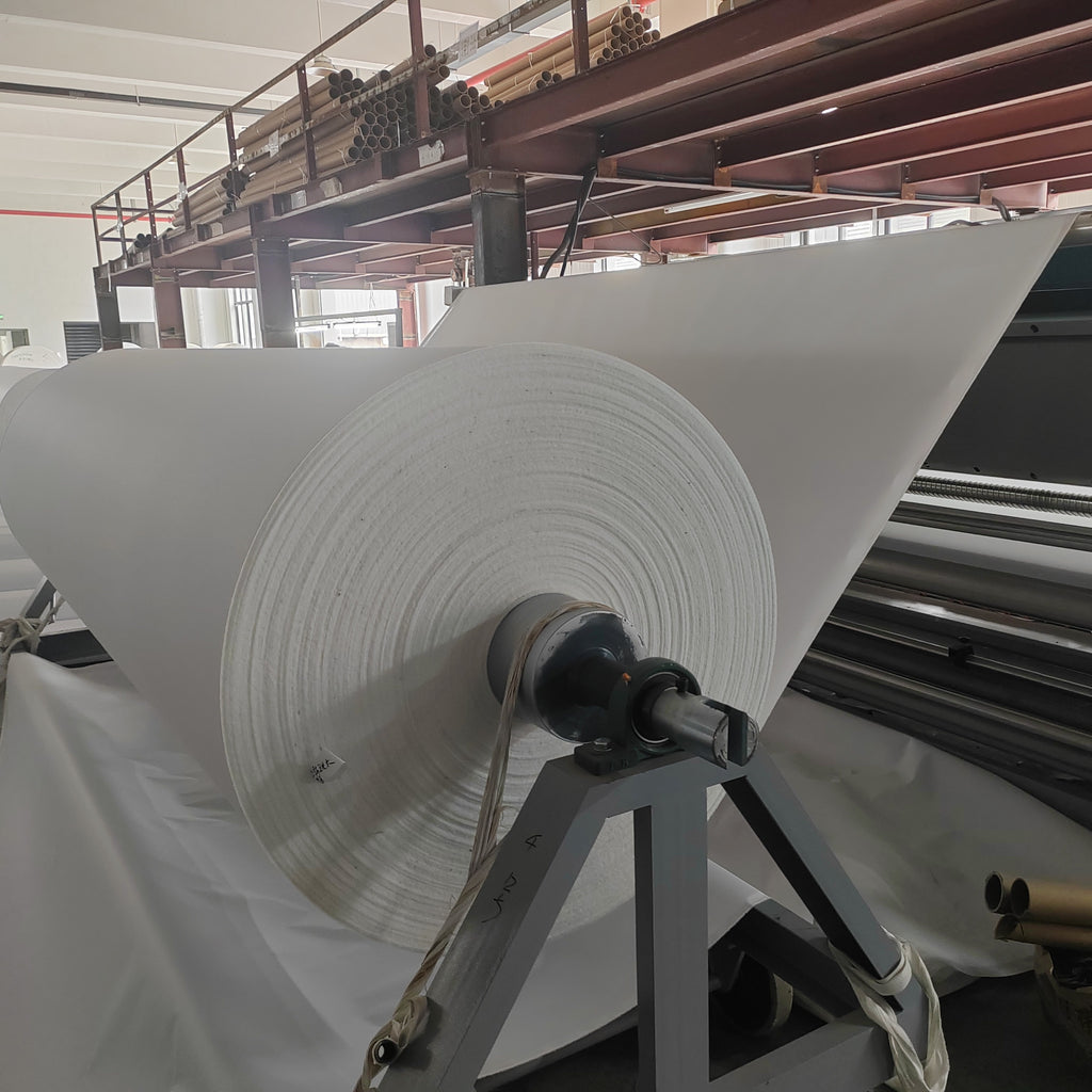 Heavy Weight 420gsm Poly-Cotton Inkjet Fabric Glossy/Matte for Eco-solvent Framed Art Printing Canvas Roll